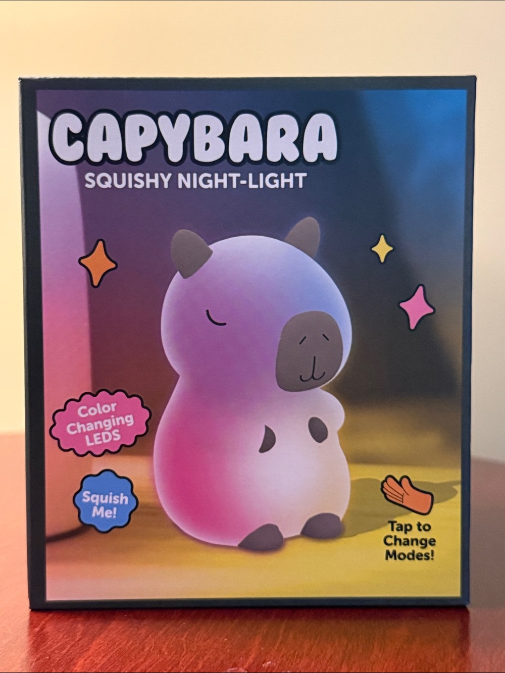 Capybara Squishy Night-Light - Picture 1 of 3